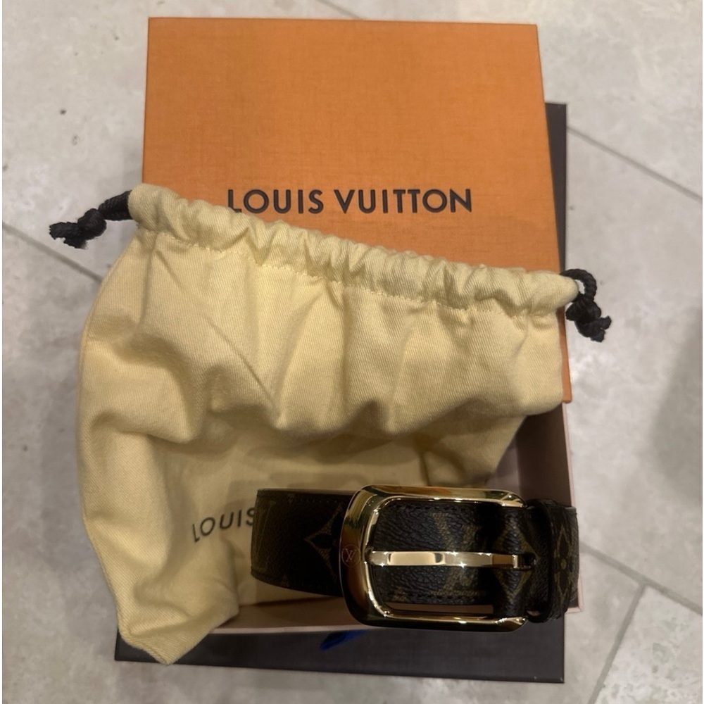 Louis Vuitton ellipse monogram belt SOLD